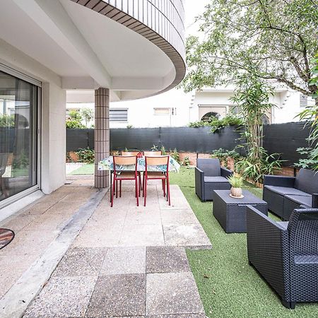 Appartement Cocooning En Centre-Ville - Residence Le Colisee エルモン エクステリア 写真