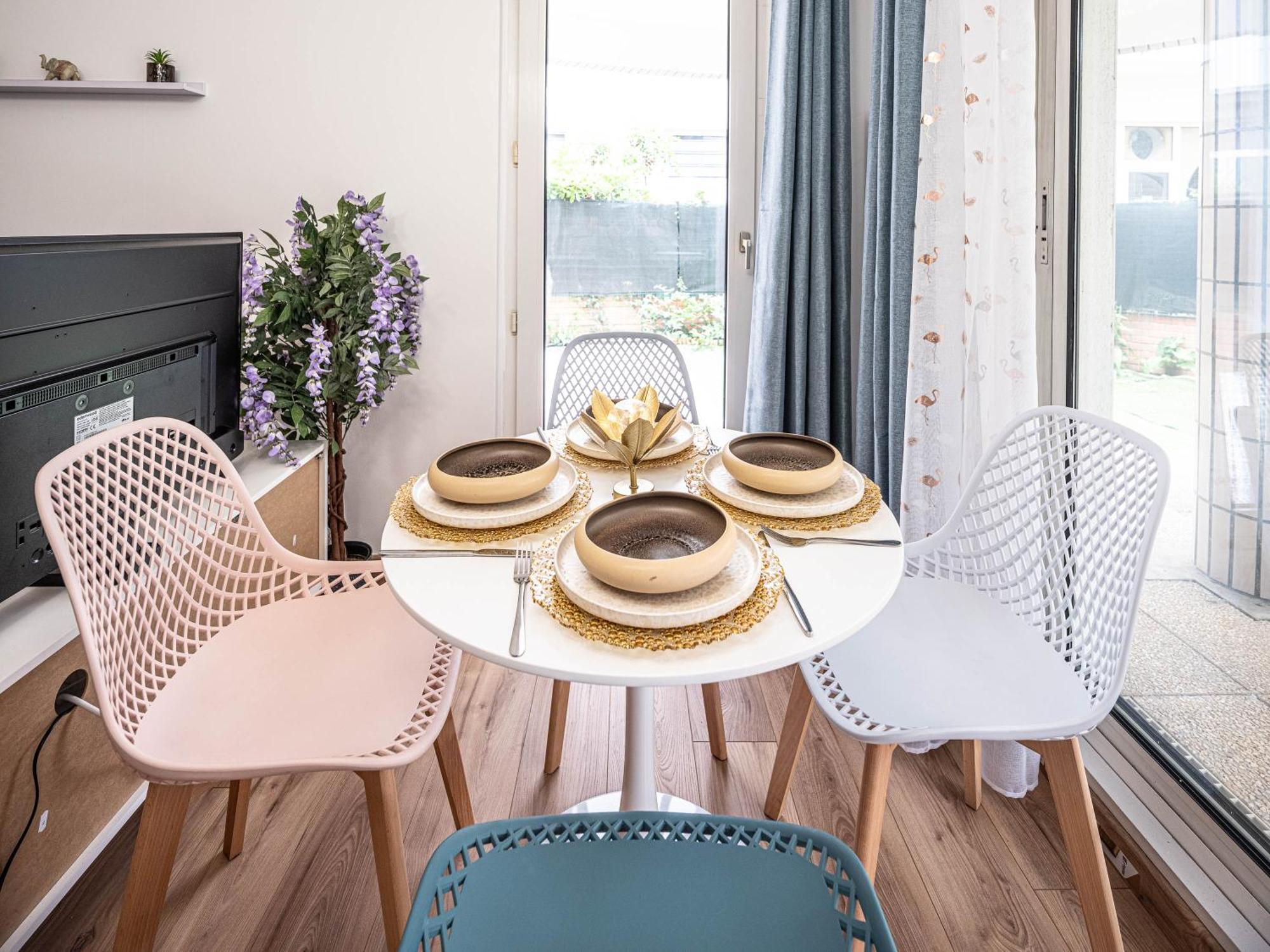 Appartement Cocooning En Centre-Ville - Residence Le Colisee エルモン エクステリア 写真